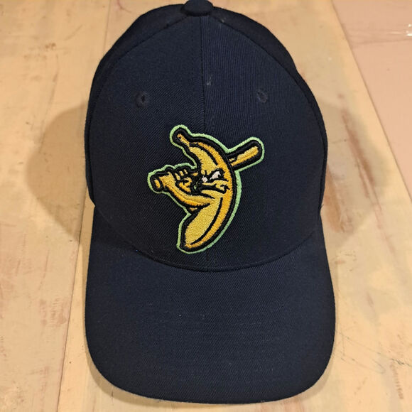 Zephyr Hats Other - Zephyr Savannah Bananas Medium Fitted Navy Logo Baseball Cap